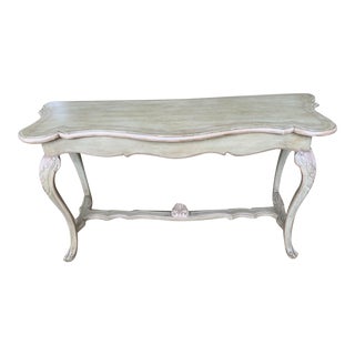 Minton-Spidell Louis XV Console Table For Sale