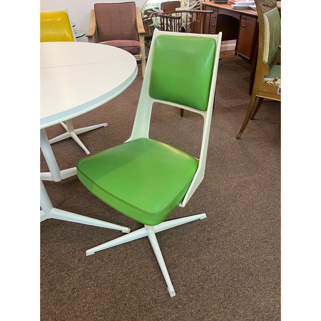 1960s 1960s Mid Centiury Modern Dining Table and 3 Colorful Chairs by Daystrom For Sale - Image 5 of 12
