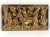 Antique Chinese Carving Pierced Gilt Wood Panel. For Sale - Image 13 of 13