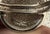 1990s Chelsea Taylor Sterling Silver 925 Pave Cz Ombres Wide Band Ring Size 10 For Sale - Image 4 of 5