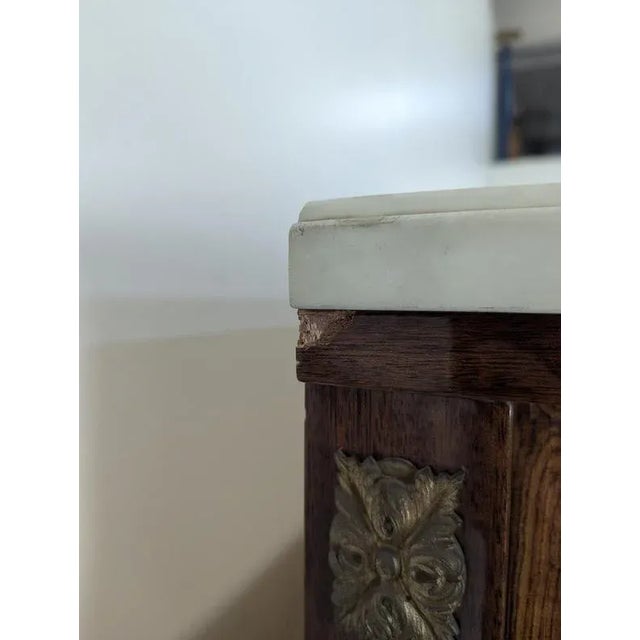 Rosewood Marquetry Silver Cabinet For Sale - Image 11 of 12