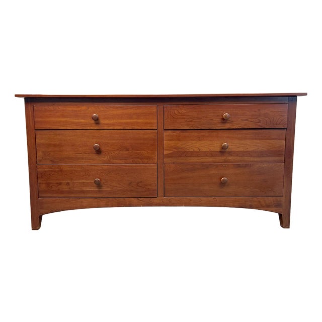 Mid 20th Century Modern Cherry Dresser by Ethan Allen For Sale