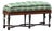 Early 20th Century French Baroque Style Part Ebonized Window Seat For Sale