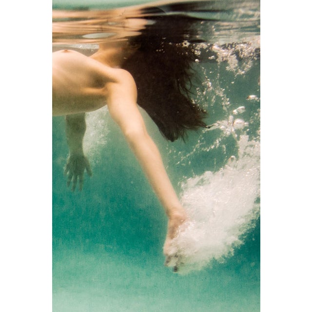 Contemporary Fine Art Photograph | Signed Original Limited Edition of X | "Peek Above" Contemporary Figurative Nude Woman by Aaron Knight For Sale - Image 3 of 7