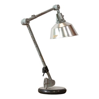 R2 Desk Lamp with Aluminum Shade from Midgard, 1950s For Sale