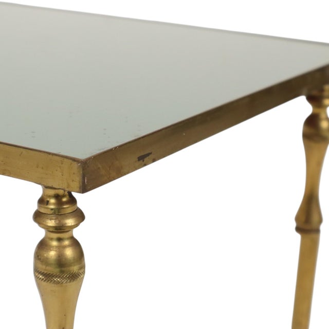 Brass Side Table from Maison Jansen, France, 1960s For Sale - Image 12 of 18