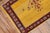 Renaissance Whimsical Pair of Yellow Persian Ferehan Mats For Sale - Image 3 of 6