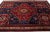 1960s Vintage Handmade Persian Blue Medallion Wool Rug 6'8" X 10'2" For Sale - Image 5 of 12
