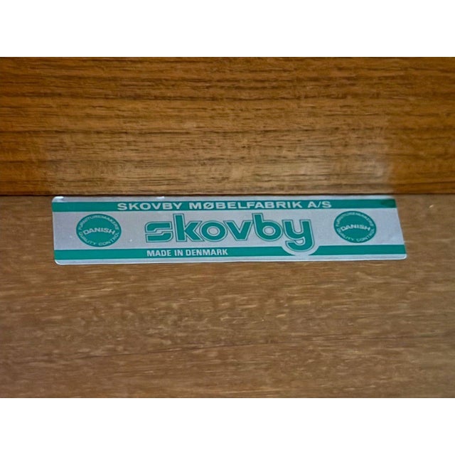 Skovby Møbelfabrik, Danish Modern, Teak, Expandable Dining Table, Denmark, 1960s For Sale - Image 12 of 12