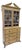 Late 20th Century William IV Style Satinwood Secretary Bookcase With Diamond Astragal Glazing For Sale