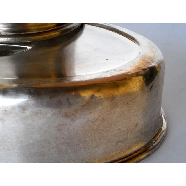 1930s Silver Alpacca Hotel Dish Covers from Broggi Milano, 1930s, Set of 3 For Sale - Image 5 of 7