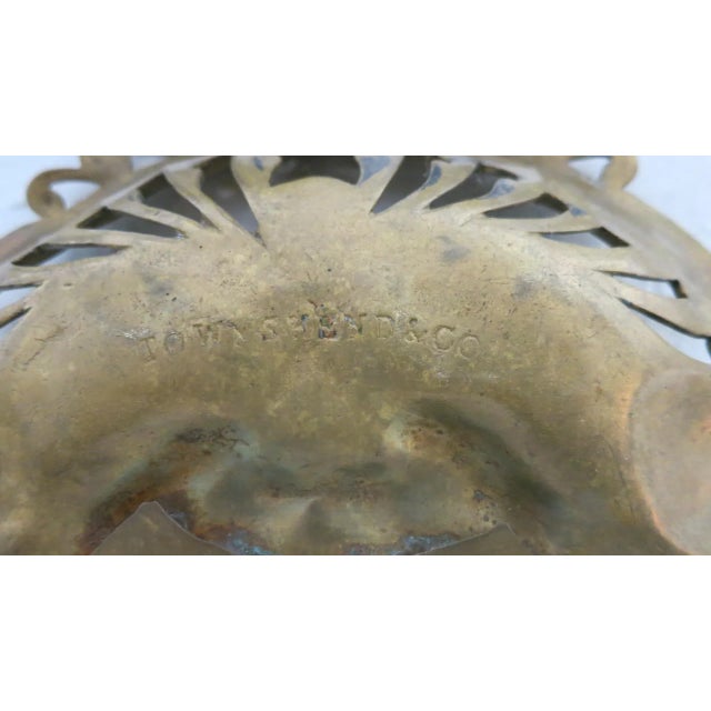 Antique English Brass Crumb Tray For Sale In Seattle - Image 6 of 10