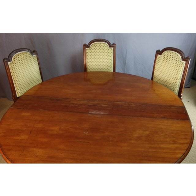 Large Dining Table from Maison Jeanselme, Paris, France For Sale - Image 9 of 15