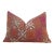 Barnala Blossom, Antique Phulkari Lumbar Pillow Cover For Sale