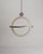 Contemporary Pink Marble Stone Ring-Shaped Gaïa Lamp by Esther Knopfler For Sale - Image 3 of 15