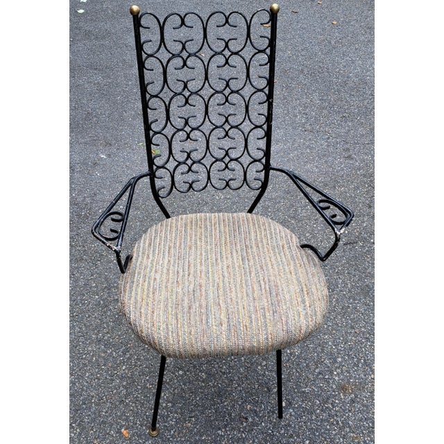 Mid 20th Century Mid-Century Modern Arthur Umanoff Dining Set-Unsigned For Sale - Image 9 of 10