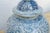 1970s Pair of Blue & White Double Happiness Jars For Sale - Image 5 of 14