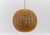 Huge and rare decorative Mid-Century Modern pendant lamp. Designed and manufactured probably in Scandinavia, 1960s. The...