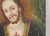 19th Century Sacred Heart of Jesus, Oil on Tin Over Panel, 19th Century For Sale - Image 5 of 12