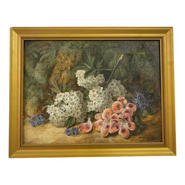 Vincent Clare, Botanical Still Life, 1890s, Oil on Canvas For Sale