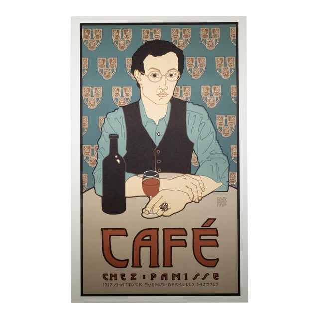 David Lance Goines for Chez Panisse Poster 1980-4 Available For Sale
