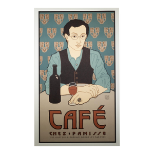 David Lance Goines for Chez Panisse Poster 1980-4 Available