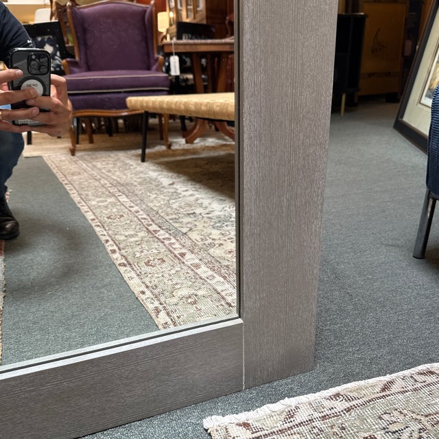 2010s Cb2 Leaning Floor Mirror For Sale - Image 5 of 11