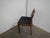 1980s Black Leatherette Chair, 1980s For Sale - Image 5 of 10