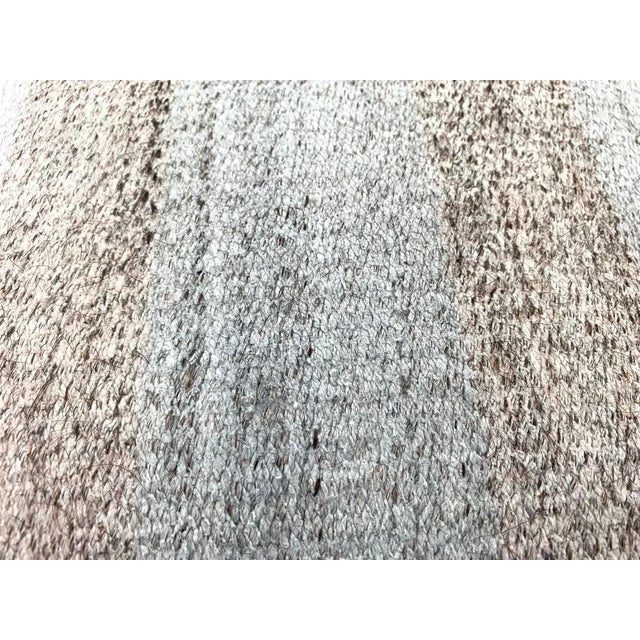 Blue Vintage Turkish Handmade Cushion Cover, 1970s For Sale - Image 8 of 11