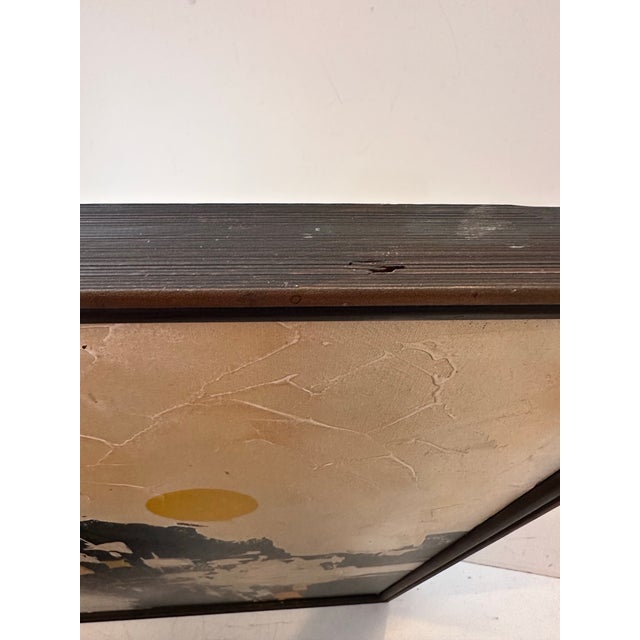 Mid-Century Modern Mid-Century Abstract Painting For Sale - Image 3 of 12