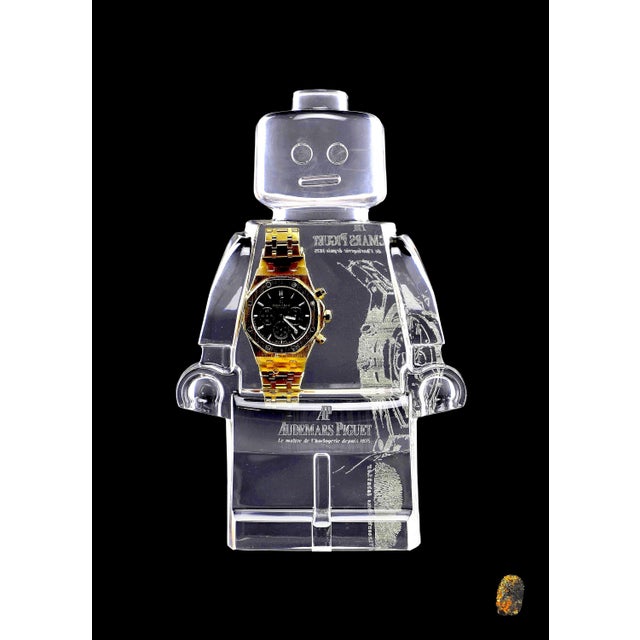 Gold Vincent Sabatier, Audemars Piguet, Gold, 2019, Serigraph For Sale - Image 8 of 8