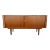 1970s Mid-Century Modern Walnut Tambour Door Credenza / Media Console For Sale