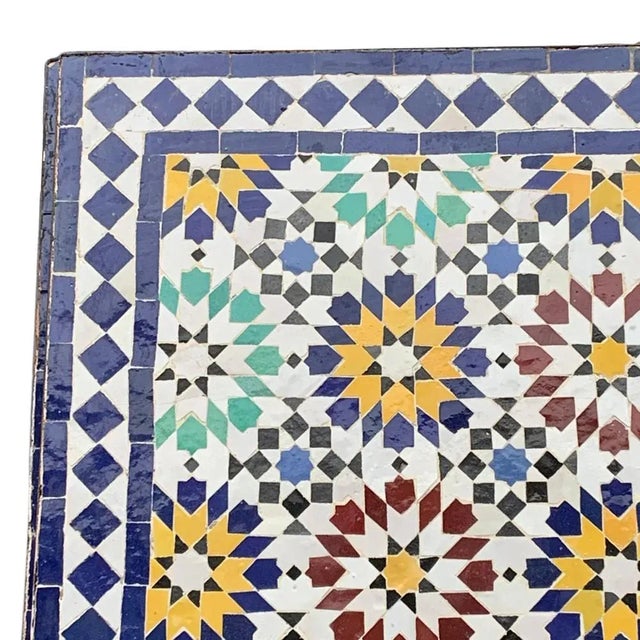 Moroccans have been designing these tile tops for centuries and they never fail to be a staple in the design world....