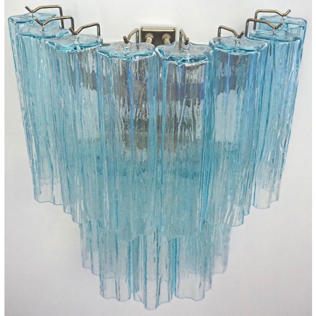 Murano Glass Tube Wall Sconces, 1990, Set of 2 For Sale - Image 11 of 17