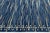 Textile Contemporary Handmade Oceanic Blue Wave Kilim Wool Area Rug Luxury Flat-Weave For Sale - Image 7 of 12