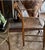 Late 19th Century Antique Primitive Bentwood Arm Ladder Back Chair With Original Woven Splint Seat For Sale - Image 5 of 10