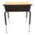 Wood C.1970’s Adjustable School Desk Brown Body For Sale - Image 7 of 7