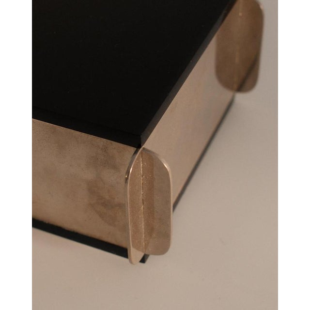 Italian Sculptural Box in Metal For Sale - Image 5 of 6