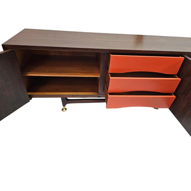 1950s Oversized Credenza For Sale - Image 12 of 18