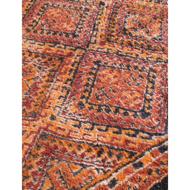 1980s 1980s Beni Mguild Rug - 12.3 X 7.1 Ft For Sale - Image 5 of 10