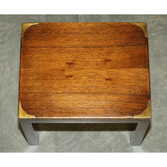 Vintage Nesting Tables from Harrods, Set of 3 For Sale - Image 17 of 18