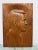 Mid-Century Modern Vintage Gentleman Profile Bas-Relief Portrait in a Wood Carved Plaque Wall Hanging For Sale - Image 3 of 9