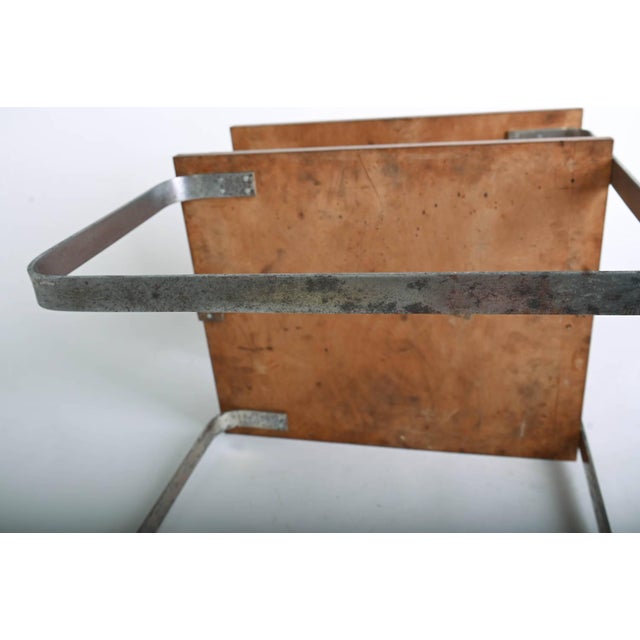 Vintage Bauhaus Side Table in Tubular Steel, 1930s For Sale - Image 4 of 8