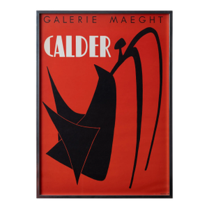 Calder Exhibition Poster, Galerie Maeght, 1959