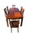 From the American Expressions collection by Thomasville, this dining set includes a dining table, two host chairs, four...
