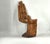 Wooden Hand-Shaped Side Chair, 1970s For Sale - Image 8 of 9