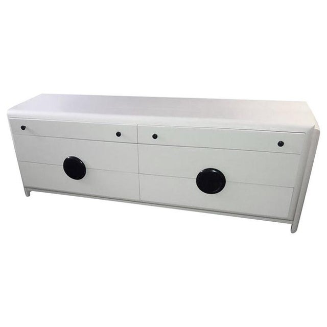Vintage Harold Schwartz Romweber White Dresser For Sale - Image 10 of 10