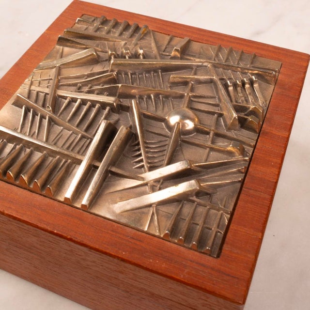 Box by Arnaldo Pomodoro for Edizioni Ars D, Milan, 1980s For Sale - Image 13 of 14