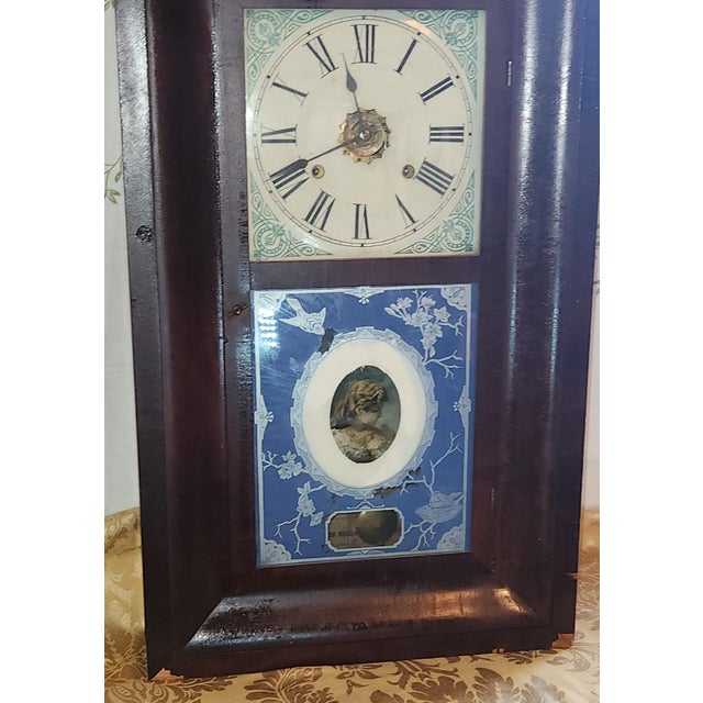 Victorian Antique Ansonia Ogee Shelf Clock 1854-1870 For Sale - Image 3 of 3