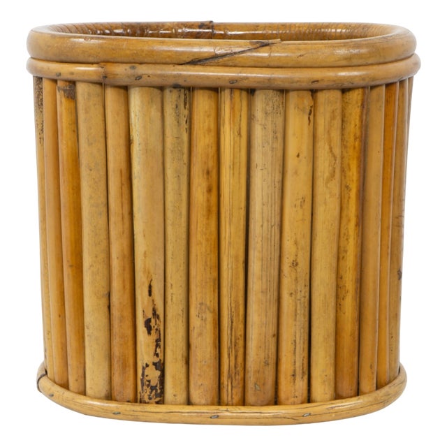 Vintage Italian Cachepot by Gabriella Crespi, 1970s For Sale